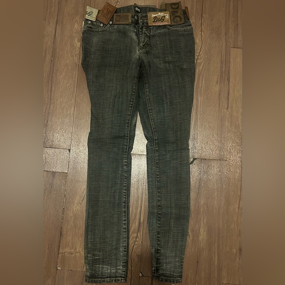 D&G Vintage Grey Denim Jeans